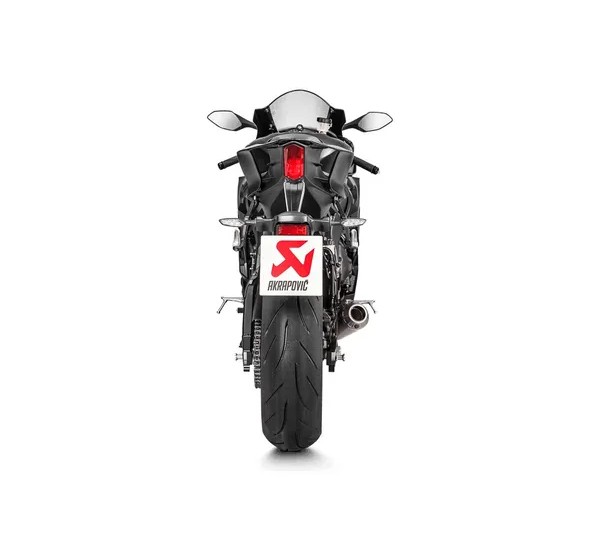 AKRAPOVIC Endschalldämpfer - Einbaubeispiel