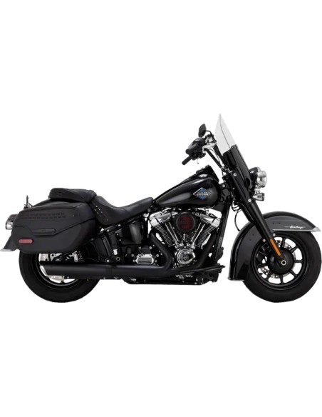 VANCE & HINES Endschalldämpfer - MUFFLER SLIP ON SOFTAIL BLACK