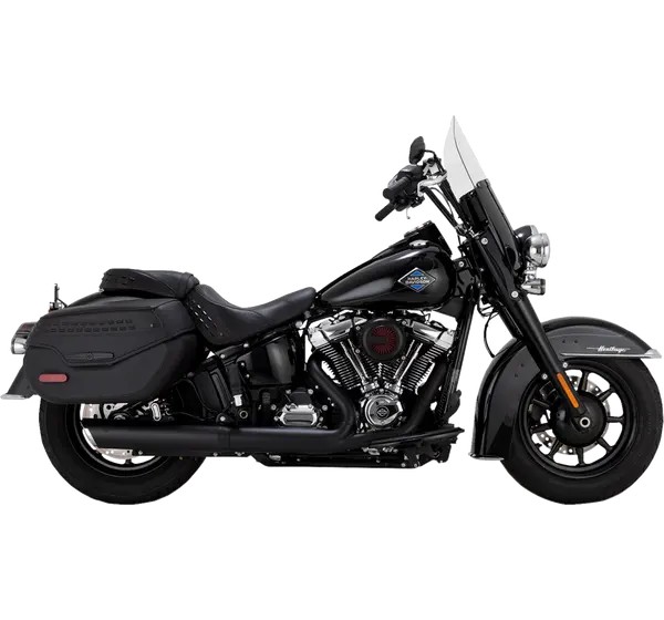 VANCE & HINES Endschalldämpfer - MUFFLER SLIP ON SOFTAIL BLACK