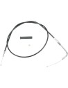 Schwarzes Vinylkabel