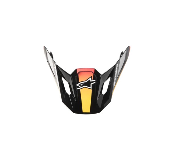 ALPINESTARS Ersatzteile - VISOR SM7 RISE BLUE/WHITE