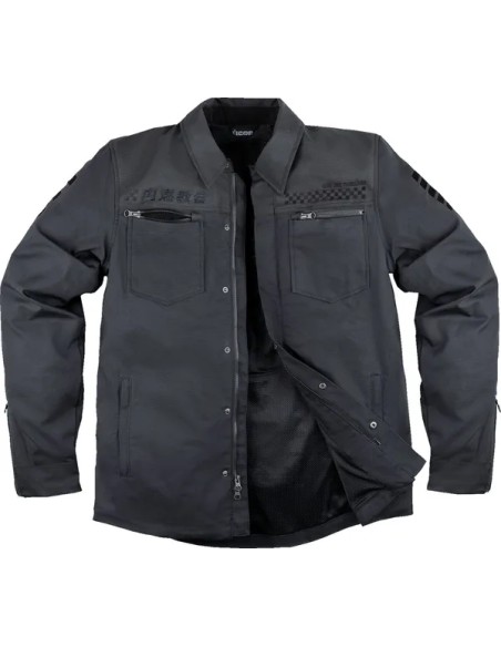 ICON Hoodies, Sweatshirts & Jacken - JACKET UPSTATE NATIONAL BLACK