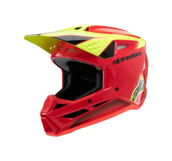 ALPINESTARS Offroad - HELMET YTH SM3 FRAY RD/YL/BK Y
