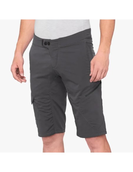 100% Hosen & Shorts - RIDECAMP SHORT CHARCO 28