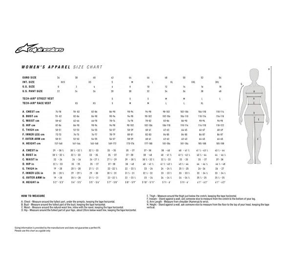 ALPINESTARS Jacken - Einbaubeispiel