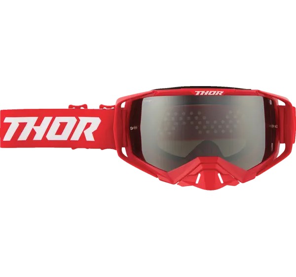 THOR Motorradbrillen - GOGGLE ACTIVATE FLITE RD/WH/BL