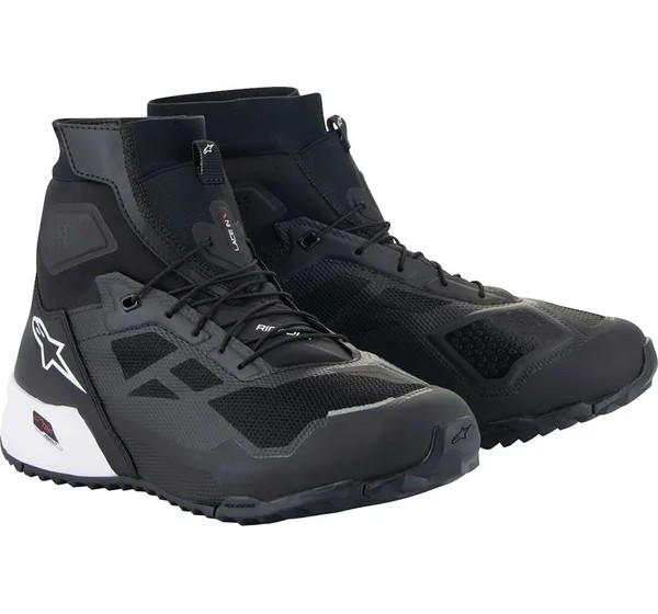 ALPINESTARS Straße - SHOE CR-1 BLACK/WHITE 8
