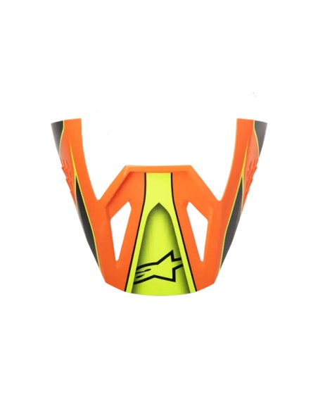 ALPINESTARS Ersatzteile - VISOR SM3 FRAY RED/YL/BLK