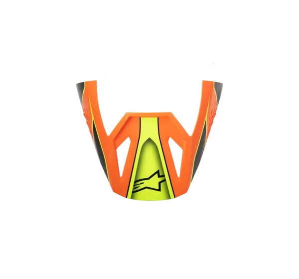 ALPINESTARS Ersatzteile - VISOR SM3 FRAY RED/YL/BLK
