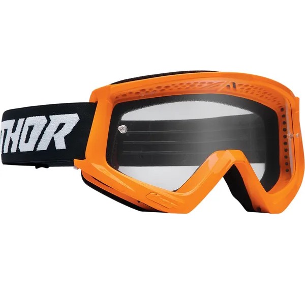 THOR Motorradbrillen - GOGGLE CMBT RACR FL AC/BK