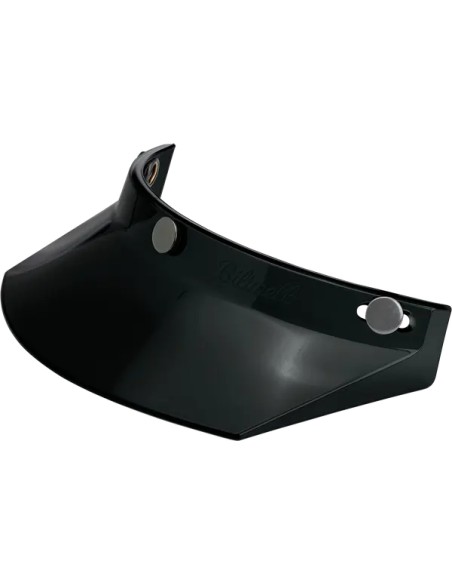 BILTWELL Visiere & Blenden - VISOR MOTO 3-SNAP SMOKE