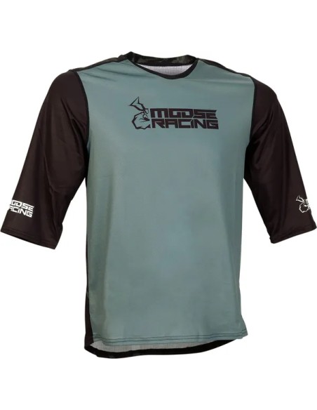 MOOSE OFFROAD SOFT-GOODS Jerseys - JRSY 3/4 MOOSE MTB BK 2X