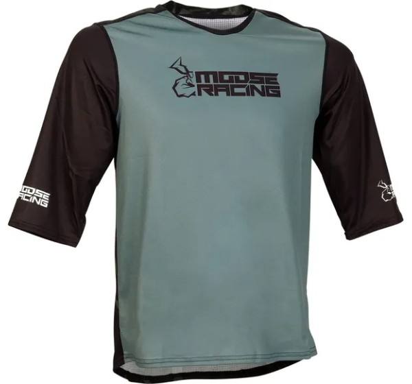 MOOSE OFFROAD SOFT-GOODS Jerseys - JRSY 3/4 MOOSE MTB BK 2X