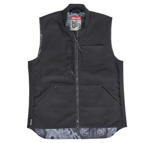 BILTWELL Westen - VEST 4 SPEED BLACK SM