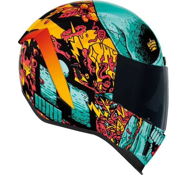 ICON Integralhelm - Einbaubeispiel
