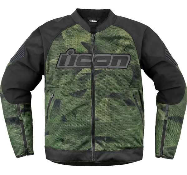 ICON Jacken - JACKET OVERLORD3 MESH CAMO GRE