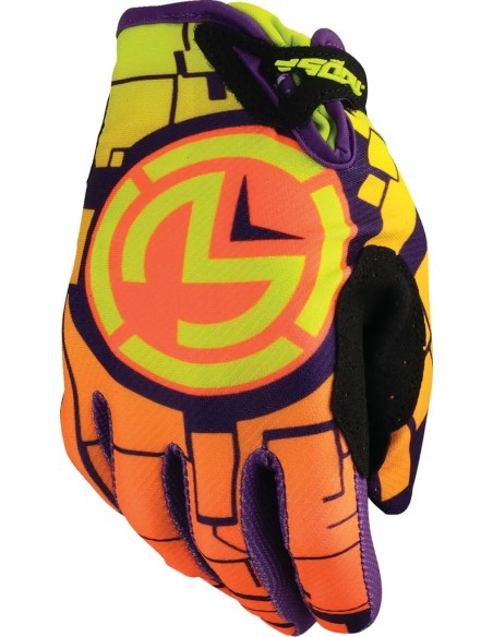 MOOSE OFFROAD SOFT-GOODS Offroad - GLOVE YOUTH SX1 ORANGE/GREEN X