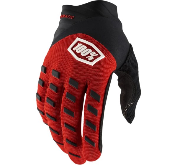 100% Handschuhe - GLV AIRMATIC RD/BK MD
