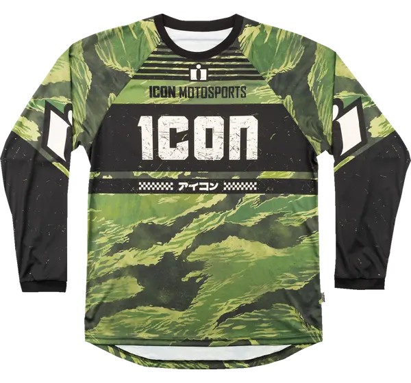 ICON Jerseys - JERSEY TIGERS BLOOD GREEN CAMO