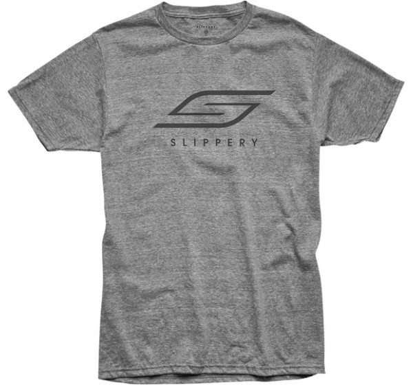 SLIPPERY T-Shirts, Poloshirts & Tanktops - TEE SLIPPERY GY LG