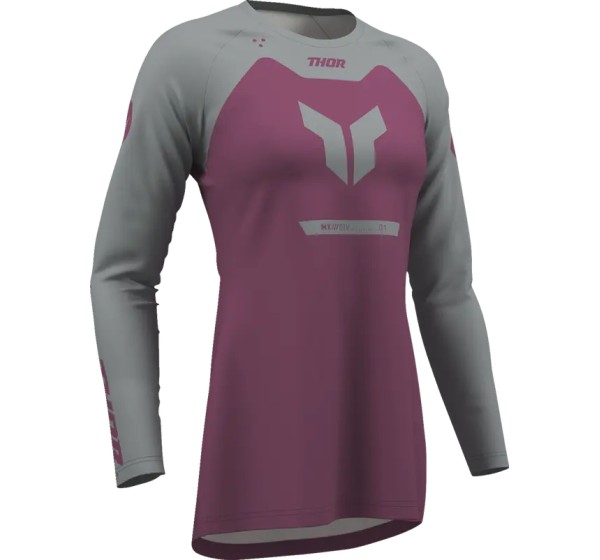 THOR Jerseys - JERSEY WMN RIDEMODE MENACE PUR