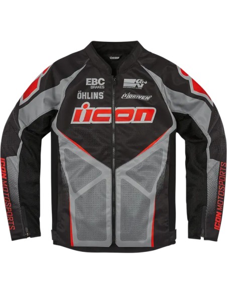 ICON Jacken - JKT HOOLIGAN U-BOLT BK SM