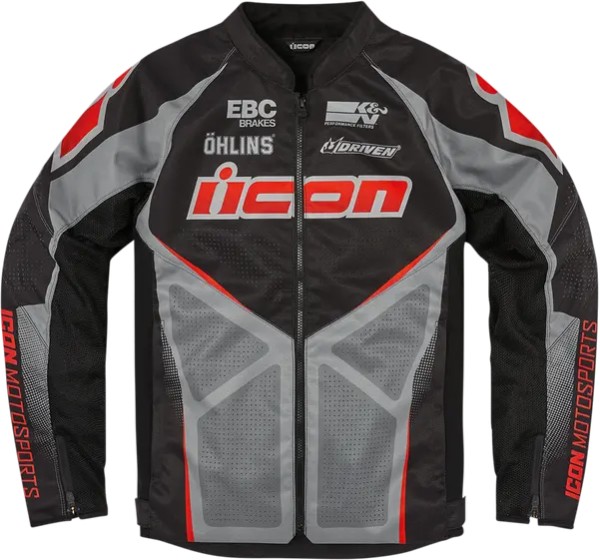 ICON Jacken - JKT HOOLIGAN U-BOLT BK SM