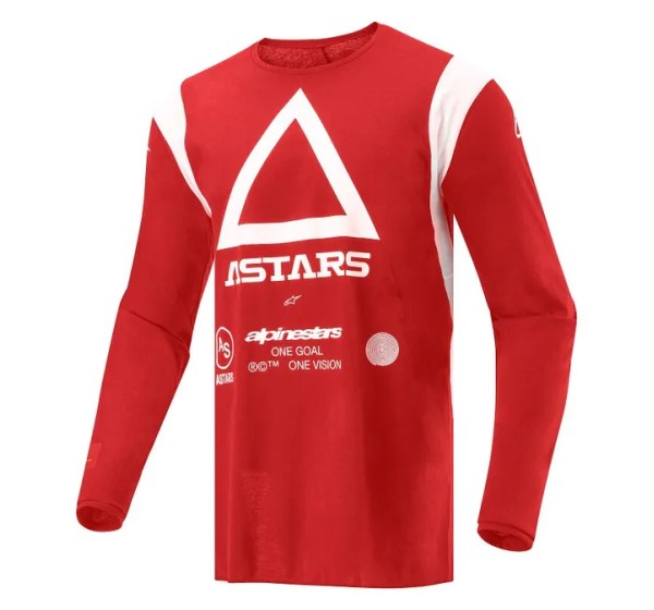 ALPINESTARS(MX) Jerseys - JERSEY TECHDURA RED L