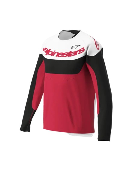 ALPINESTARS BICYCLE Jerseys - JERSEY LS A-DURA RACE RED 2XL