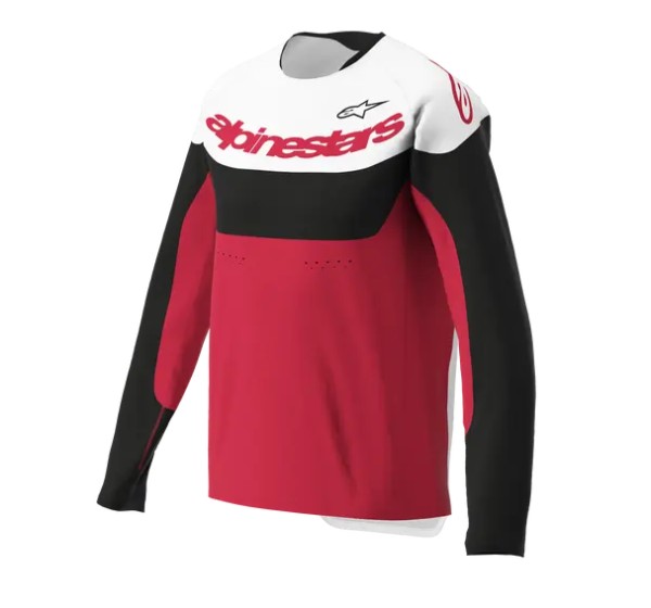 ALPINESTARS BICYCLE Jerseys - JERSEY LS A-DURA RACE RED 2XL