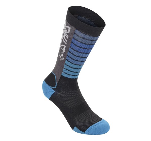 ALPINESTARS BICYCLE Socken - SOCKS DROP 22 BLK/AQ S
