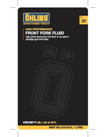 OHLINS Öl- und Schmierstoffe - Detailansicht