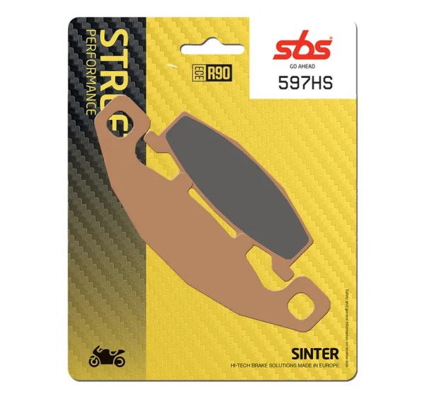 SBS Bremsbeläge & Bremsbacken für KAWASAKI EX 250 R 1988-2007
