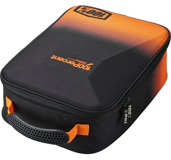 100% Spezialtaschen - CASE GOGGLE 100% CRUSH BLACK/O