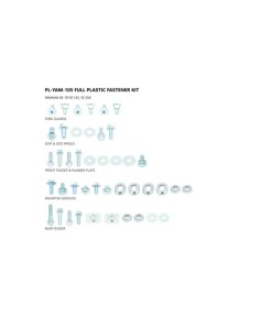 Karosserie-Kit Schrauben
