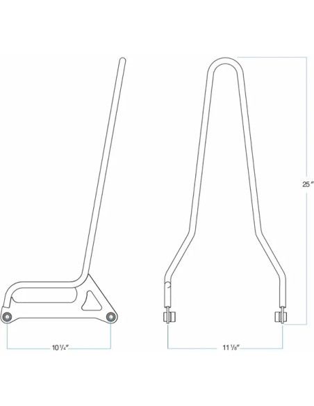 BILTWELL Sissybars Bild 6