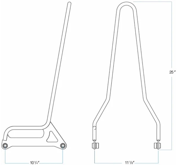 BILTWELL Sissybars Bild 6