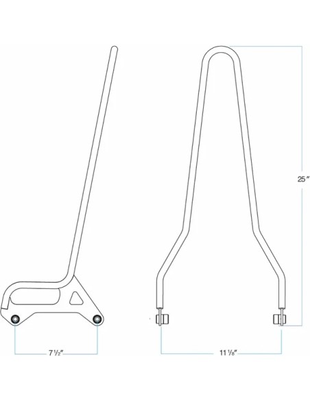 BILTWELL Sissybars Bild 6