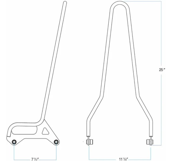 BILTWELL Sissybars Bild 6