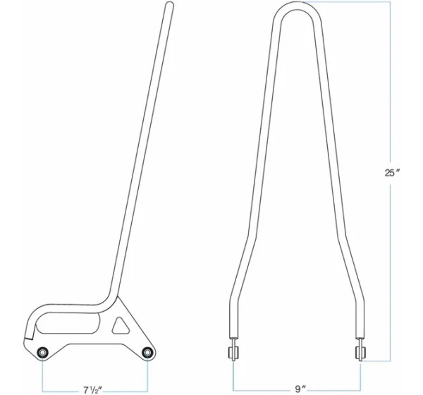 BILTWELL Sissybars Bild 6