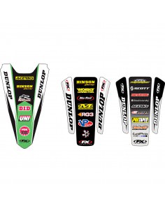 FACTORY EFFEX GRAFIK KOTFLÜGEL HINTEN KX80-100 2