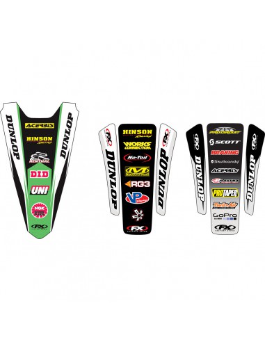 FACTORY EFFEX GRAFIK KOTFLÜGEL HINTEN KX80-100 Bild 2 FACTORY EFFEX GRAFIK KOTFLÜGEL HINTEN KX80-100 Bild 2