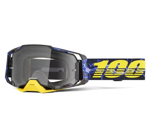 100% Motorradbrillen - GOGGLE ARMEGA FURIOUS - CLEAR