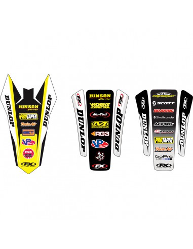 FACTORY EFFEX GRAFIK KOTFLÜGEL HINTEN RM80/85 Bild 2 FACTORY EFFEX GRAFIK KOTFLÜGEL HINTEN RM80/85 Bild 2