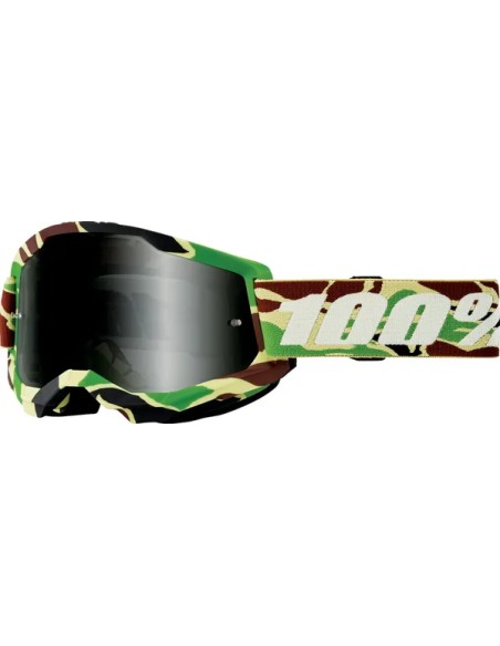100% Motorradbrillen - GOGGLE STRATA 2 SAND WAR CAMO
