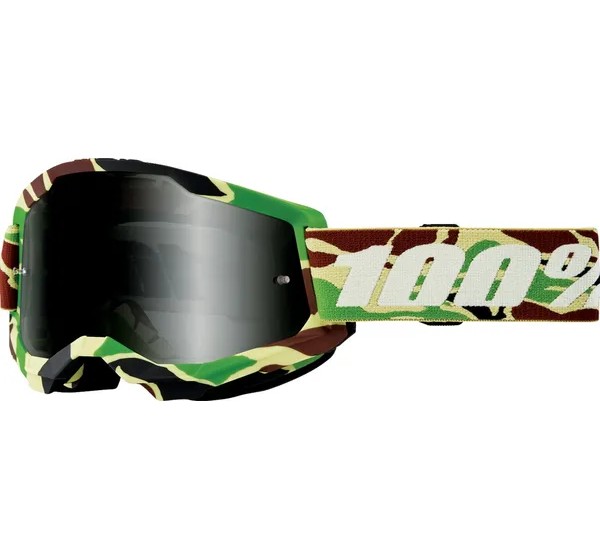 100% Motorradbrillen - GOGGLE STRATA 2 SAND WAR CAMO