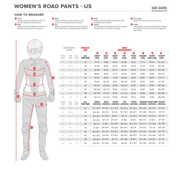 ALPINESTARS (ROAD) Hosen - Einbaubeispiel