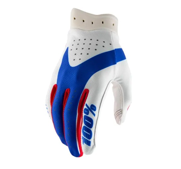 100% Handschuhe - GLOVES ITRACK RED/WHITE/BLUE -