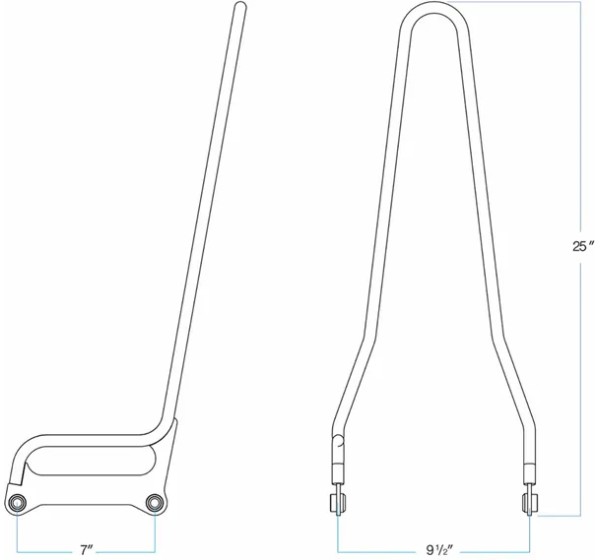 BILTWELL Sissybars Bild 6