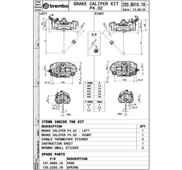 BREMBO Bremssattel Bild 4